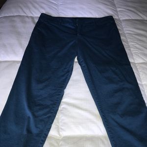 Blue Crop Pants, Kut from the Kloth